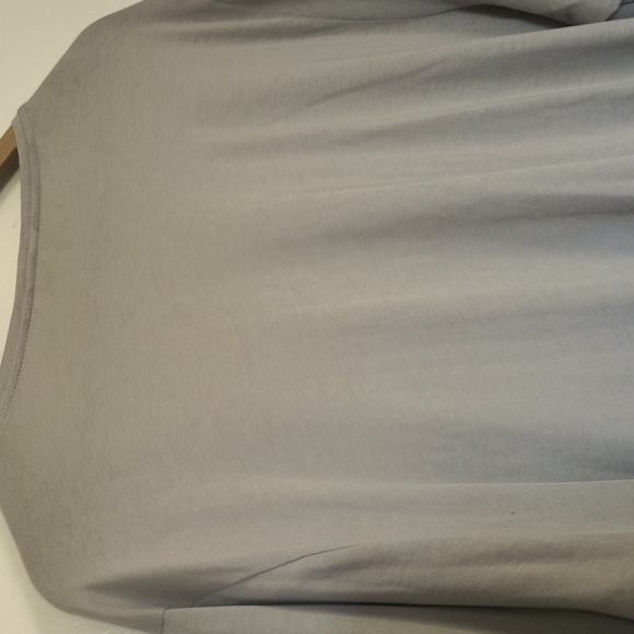 J.Jill Gray Crochet Lace Overlay 3/4 Sleeve Blouse Sz 4XL Women - Picture 7 of 10